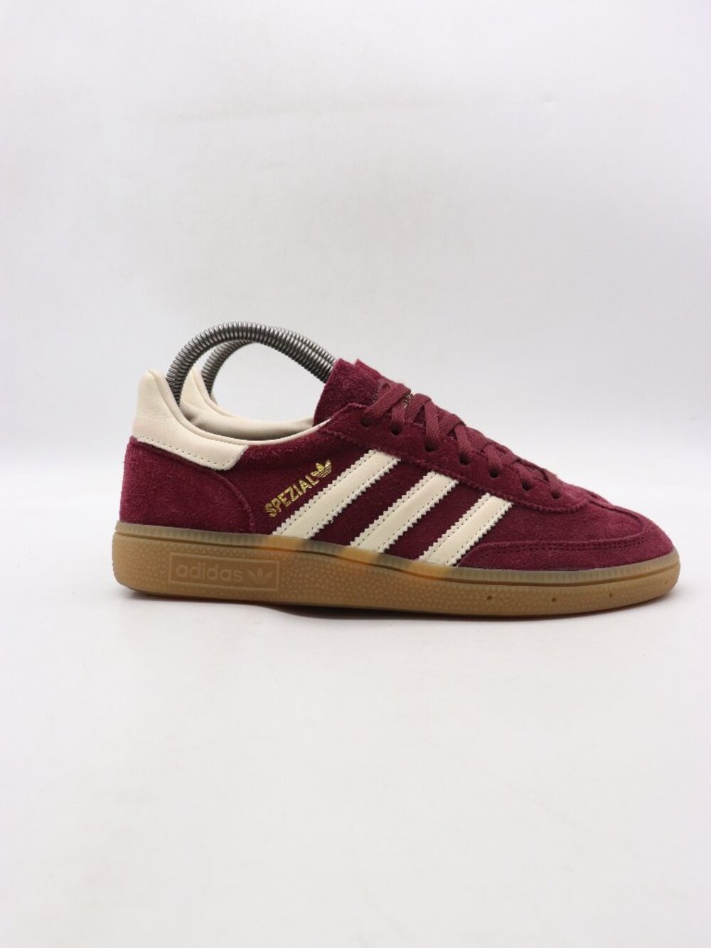 Adidas Handball Women's Size 7 Spezial Maroon Cream White Sneakers JP8726